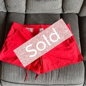 Body Glove Bright Red Board Shorts Size Large